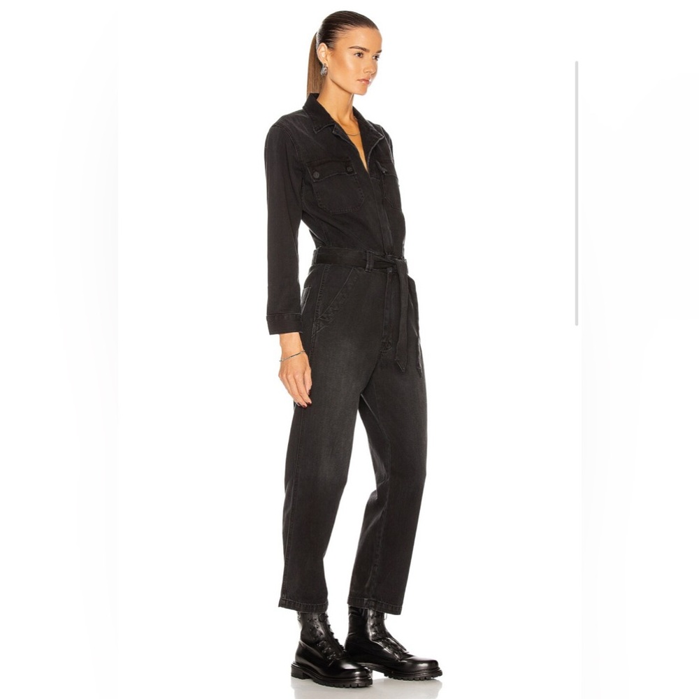 MOTHER Belted Fixer Jumpsuit - Picture 2 of 7